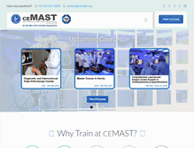 Tablet Screenshot of cemast.org